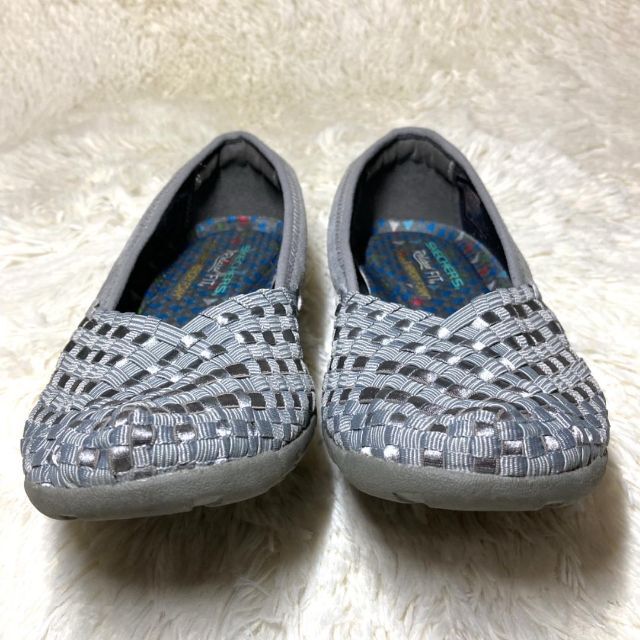 SKECHERS(スケッチャーズ)のSKECHERS スケッチャーズ Relaxed FIT グレー 23cm レディースの靴/シューズ(スリッポン/モカシン)の商品写真