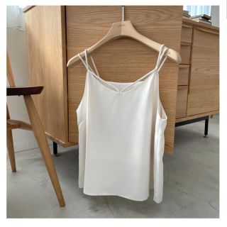 double cord 2way familiar camisole(キャミソール)