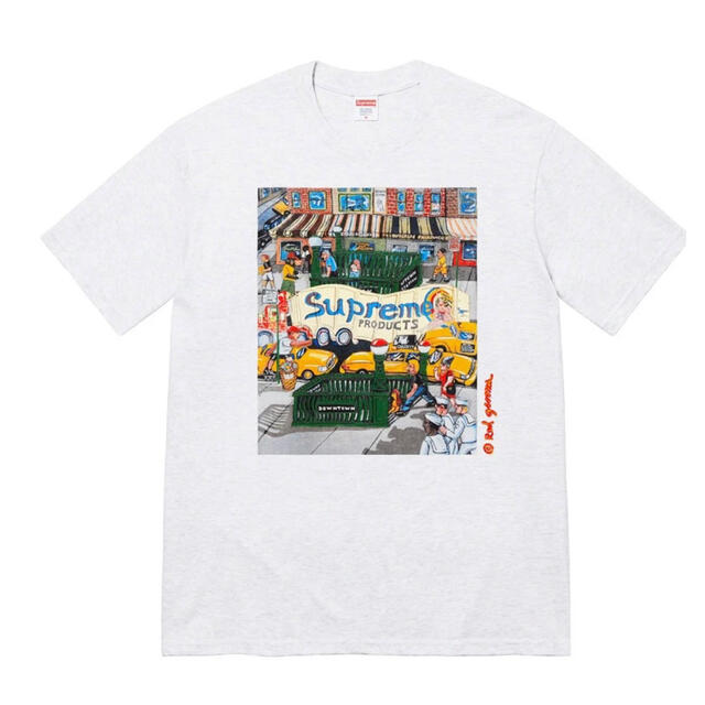 メンズXL supreme  Manhattan Tee  ash gray