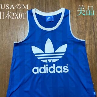 アディダス(adidas)のadidas人気胸ビッグロゴ　タンクトップ　(2X0T) 3L(タンクトップ)