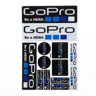 （新品）アクションカメラ GoPro Heroステッカー シール 1セット(ステッカー)