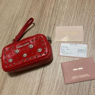 ミュウミュウ ポーチ(レディース)の通販 700点以上 | miumiuの ...