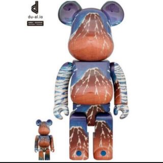 ベアブリック(BE@RBRICK)のBE@RBRICK 葛飾北斎 「冨嶽三十六景 凱風快晴」100％ & 400％(その他)