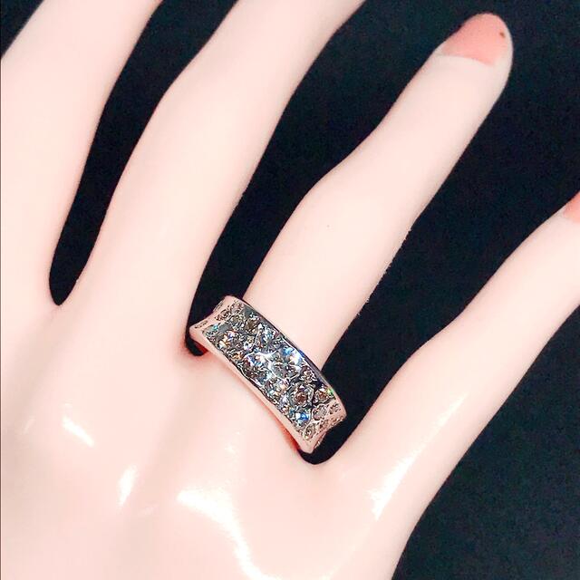 1.00ct カシケイ メランジェ ダイヤモンドリング K18 ダイヤ 1ct