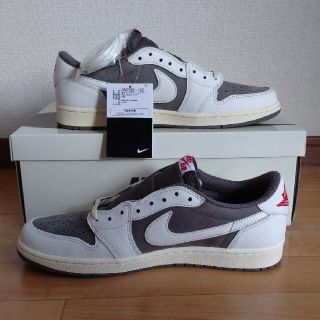 ナイキ(NIKE)のTravis Scott x Nike Air Jordan 1 Low(スニーカー)