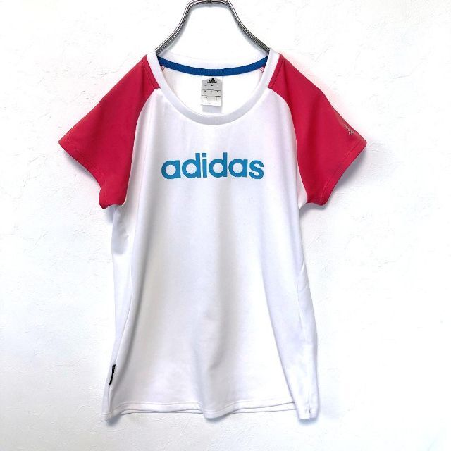 adidas(アディダス)のadidas（アディダス） 2色カラー 吸汗速乾 スポーツウェア 半袖Tシャツ レディースのトップス(Tシャツ(半袖/袖なし))の商品写真