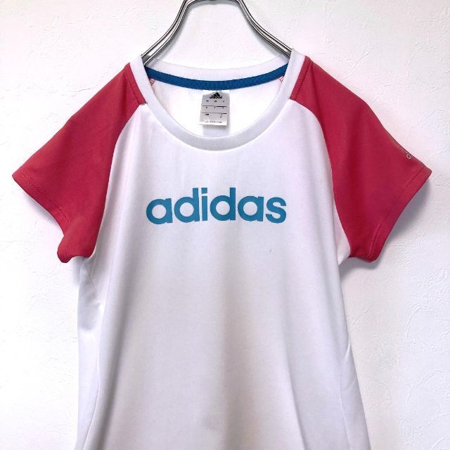 adidas(アディダス)のadidas（アディダス） 2色カラー 吸汗速乾 スポーツウェア 半袖Tシャツ レディースのトップス(Tシャツ(半袖/袖なし))の商品写真