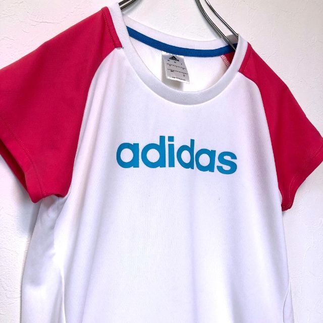 adidas(アディダス)のadidas（アディダス） 2色カラー 吸汗速乾 スポーツウェア 半袖Tシャツ レディースのトップス(Tシャツ(半袖/袖なし))の商品写真