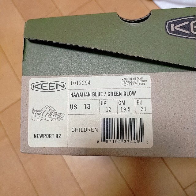 KEEN　19.5cm キッズ/ベビー/マタニティのキッズ靴/シューズ(15cm~)(サンダル)の商品写真