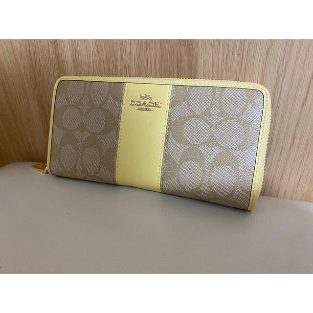 COACH 長財布 ラウンドファスナー