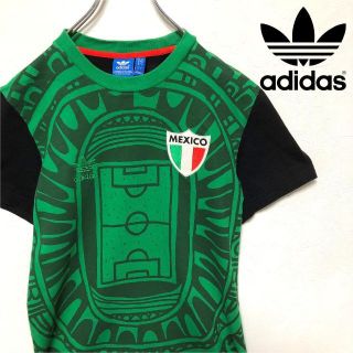 アディダス(adidas)のadidas（アディダス） メキシコ サッカー　トレフォイルロゴ　半袖Tシャツ(Tシャツ/カットソー(半袖/袖なし))