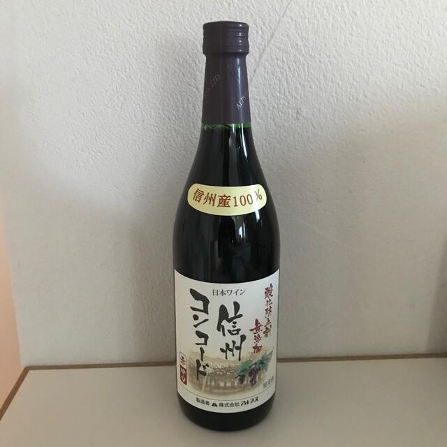 日本ワイン 信州コンコード 赤 中口 720mlの通販 by aaaaa｜ラクマ