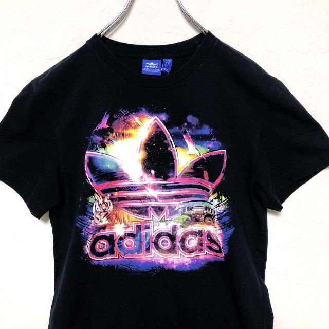 adidas(アディダス)のadidas（アディダス） サファリ スペース トレフォイルロゴ　半袖Tシャツ メンズのトップス(Tシャツ/カットソー(半袖/袖なし))の商品写真