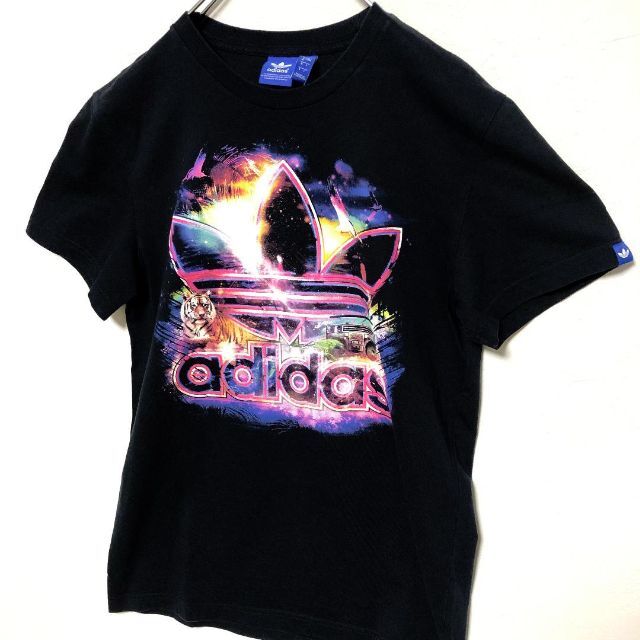 adidas(アディダス)のadidas（アディダス） サファリ スペース トレフォイルロゴ　半袖Tシャツ メンズのトップス(Tシャツ/カットソー(半袖/袖なし))の商品写真