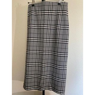 ザラ(ZARA)のZARA チェックタイトスカート(ひざ丈スカート)