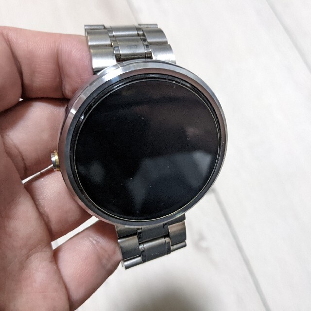 Moto 360 2nd Gen 2015　スマートウォッチ メンズの時計(腕時計(デジタル))の商品写真