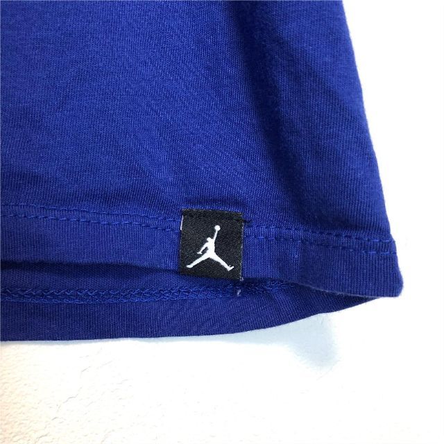 NIKE(ナイキ)のNIKE（ナイキ）ジャンプマン JUMPMAN エンボスプリント 青 Tシャツ メンズのトップス(Tシャツ/カットソー(半袖/袖なし))の商品写真