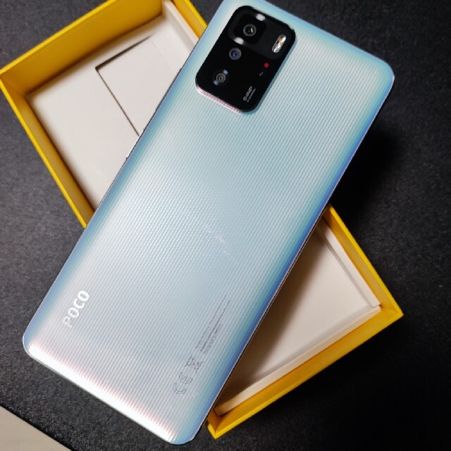 ANDROID(アンドロイド)のxiaomi Poco X3GT 5G 8GB128GB  グローバル ホワイト スマホ/家電/カメラのスマートフォン/携帯電話(スマートフォン本体)の商品写真