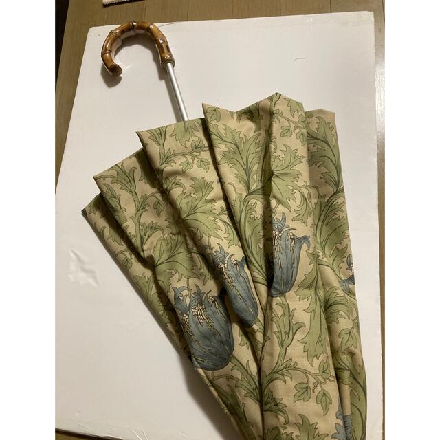 日傘 ウィリアムモリス アネモネ柄(ベージュ) 作成店(布別で2万円程
