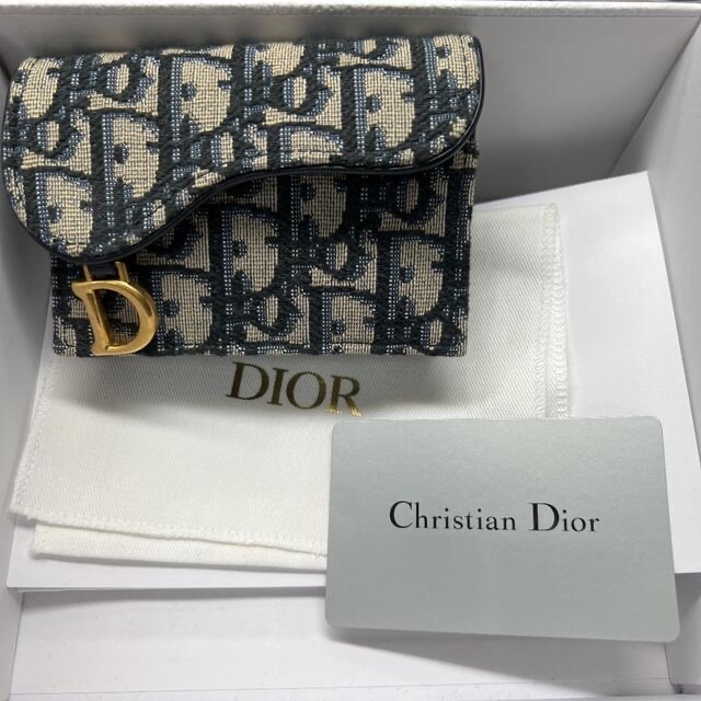 日本産】 Dior - Dior フラップカードホルダー パスケース/IDカード
