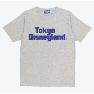 ディズニー(Disney)の東京ディズニーランド Tシャツ ロゴ マーク 男女兼用 Sサイズ グレー(Tシャツ/カットソー(半袖/袖なし))