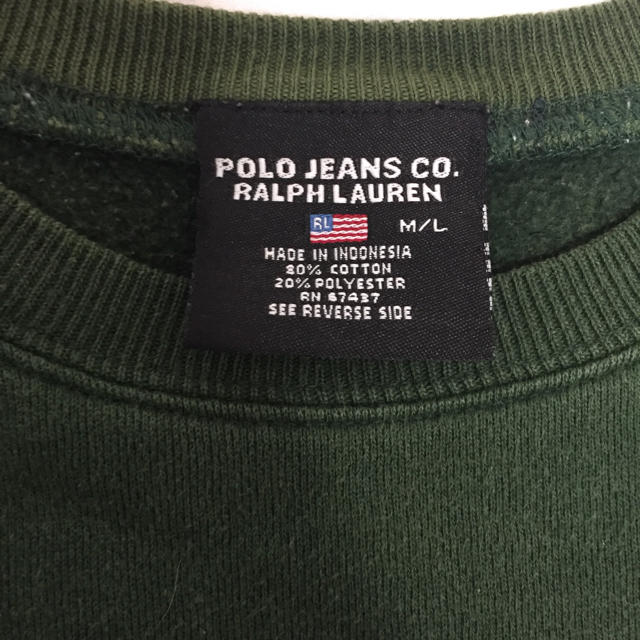 POLO RALPH LAUREN(ポロラルフローレン)のPOLO スウェット USED レディースのトップス(トレーナー/スウェット)の商品写真