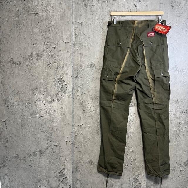 【KHAKI JUNGLE】新品　希少　カーゴパンツ USA製　ミリタリー　レア