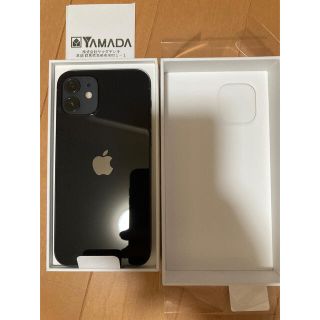 アイフォーン(iPhone)のiPhone 12 64GB ブラック SIMフリー au(スマートフォン本体)