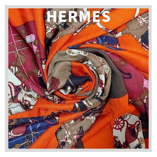 HERMES エルメス カレ140 KELLY EN CALECHE シルク www ...