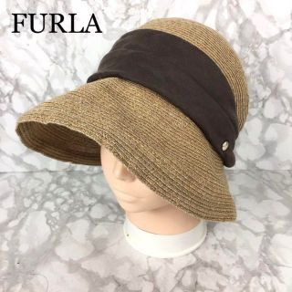 フルラ(Furla)のFURLA フルラ 帽子 ハット 麦わら帽子(麦わら帽子/ストローハット)