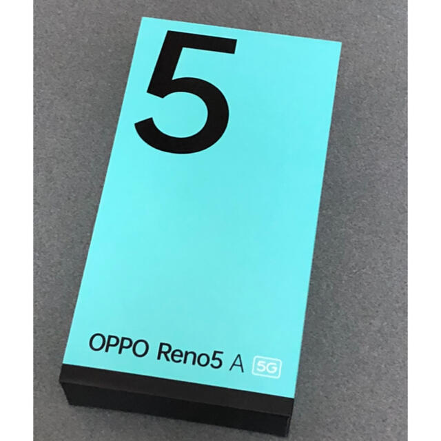 新品 OPPO Reno5 A A101OP シルバーブラック