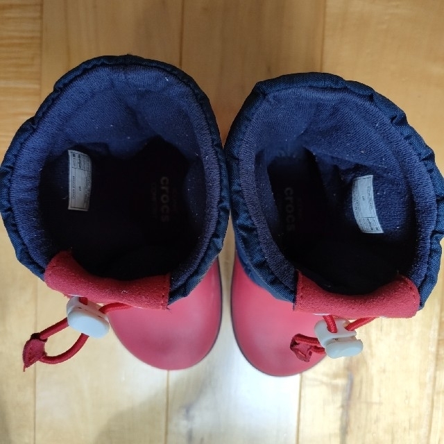 crocs(クロックス)のcrocs レインブーツ 長靴 キッズ/ベビー/マタニティのベビー靴/シューズ(~14cm)(長靴/レインシューズ)の商品写真