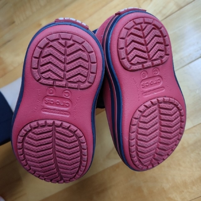 crocs(クロックス)のcrocs レインブーツ 長靴 キッズ/ベビー/マタニティのベビー靴/シューズ(~14cm)(長靴/レインシューズ)の商品写真
