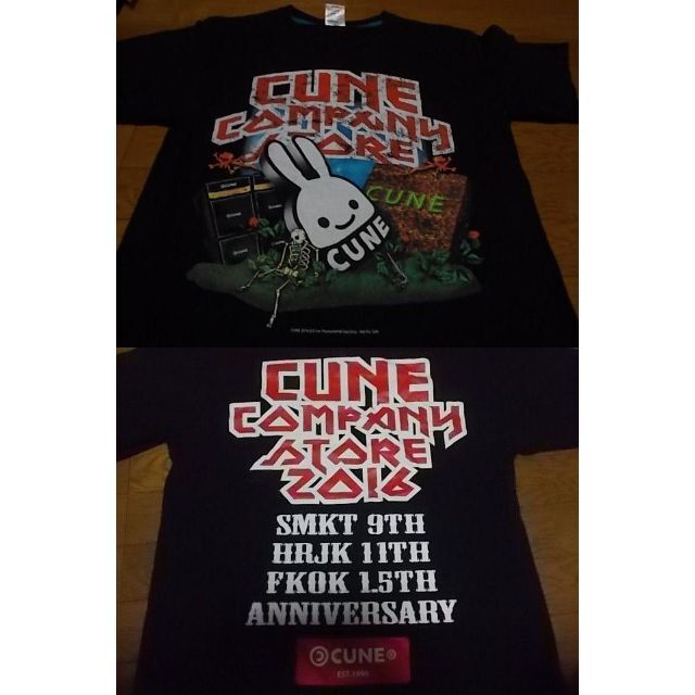 キューン 2013 Tシャツ L 下北沢原宿渋谷合同周年記念 cune - Tシャツ