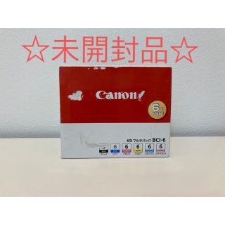 キヤノン(Canon)の未開封　期限切れCanon インクカートリッジ BCI-6/6MP 6色(PC周辺機器)