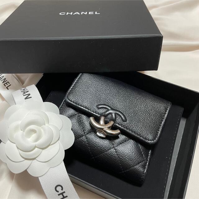 最先端 CHANEL 財布 ハーフココ 三つ折り ミニウォレット agapeeurope.org