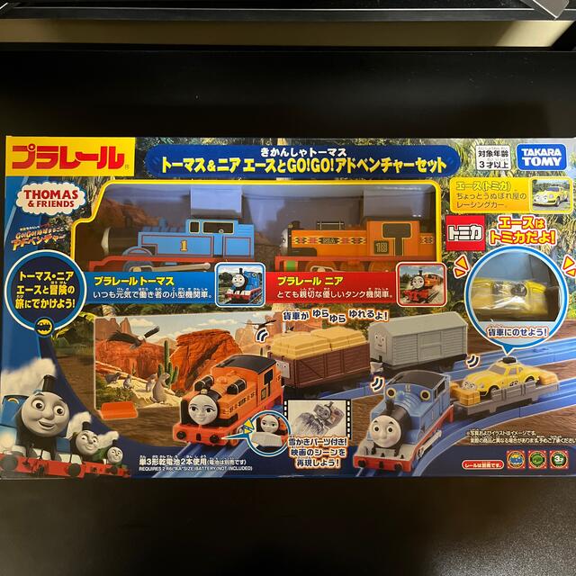 Takara Tomy(タカラトミー)のトーマス&ニア　エースとGO！GO！アドベンチャーセット エンタメ/ホビーのおもちゃ/ぬいぐるみ(キャラクターグッズ)の商品写真