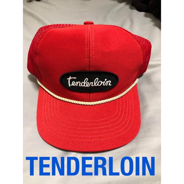 TENDERLOIN テンダーロイン　メッシュ　キャップ　赤