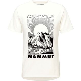 マムート(Mammut)のMammut マムート Mountain Tシャツ Mサイズ 白 ホワイト UV(Tシャツ/カットソー(半袖/袖なし))
