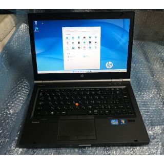 ヒューレットパッカード(HP)のEliteBook改34 Core i5 SSD FirePro Win11(ノートPC)