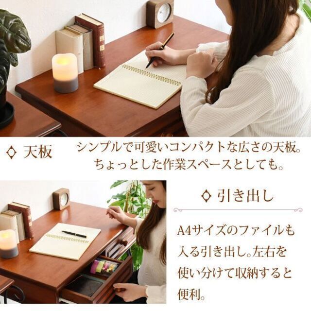 ヨーロッパ風 ロートアイアン◇アンティーク調 ホワイトデスク ヨーロッパ風 ロートアイアン◇アンティーク調 ホワイトデスク