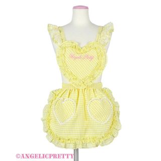 アンジェリックプリティー(Angelic Pretty)のHeartギンガムフリルエプロン(その他)