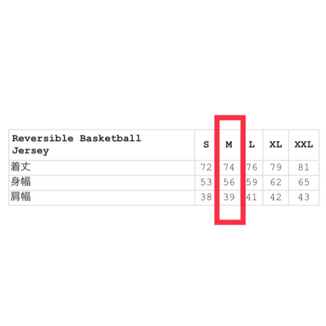 Supreme Reversible Basketball Jersey M