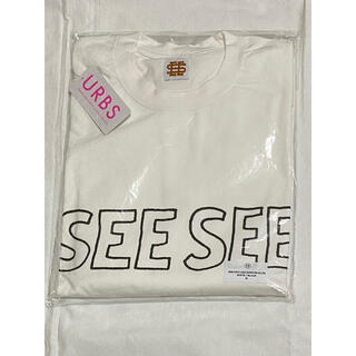 SEE SEE Tシャツ白M 半袖seesee