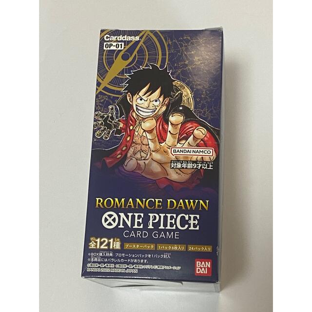 ワンピースカードゲームromance dawn 1boxエンタメ/ホビー