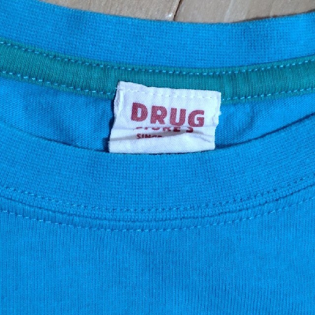 drug store's(ドラッグストアーズ)の美品　Tシャツ サイズ2　エメラルドグリーン　ドラッグストアーズ レディースのトップス(Tシャツ(半袖/袖なし))の商品写真