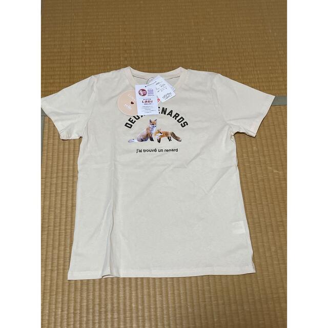 しまむら(シマムラ)のMサイズ　キツネTシャツ　しまむら　velle レディースのトップス(Tシャツ(半袖/袖なし))の商品写真