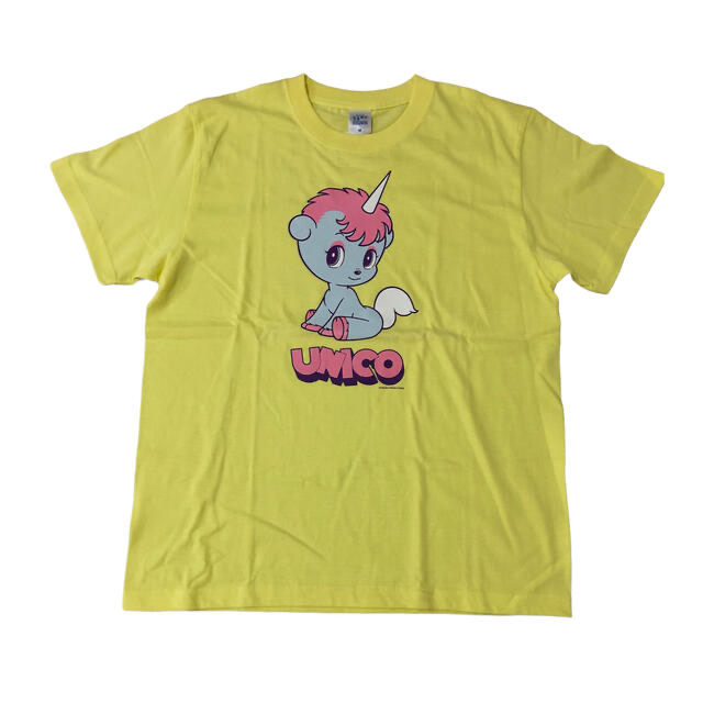 【新品】ユニコ UNICO Tシャツ S  イエロー　公式販売終了により入手困難 レディースのトップス(Tシャツ(半袖/袖なし))の商品写真