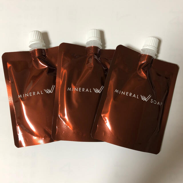 商舗 ワールドレップサービス ミネラルWソープ 3個セット