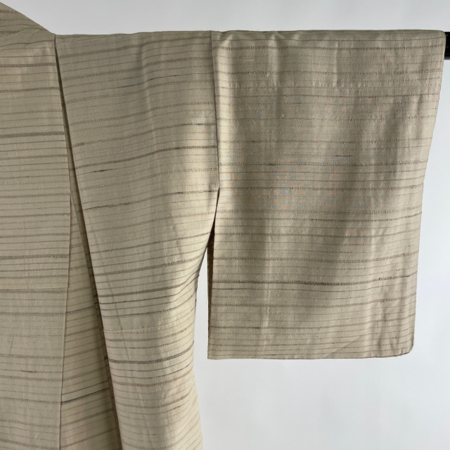 紬 美品 逸品 身丈152cm 裄丈62cm 正絹 【】 8
